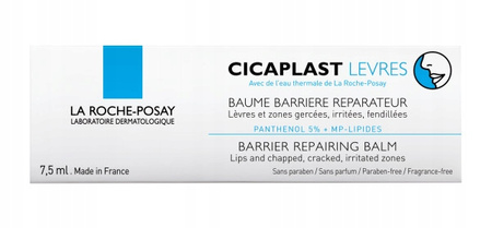 La Roche-Posay CICAPLAST LIP BALM Colourless, Regenerating 7,5 ml