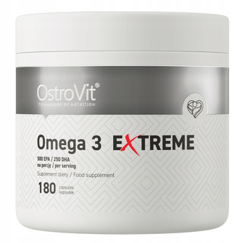 OstroVit Omega 3 Extreme dietary supplement 180 capsules