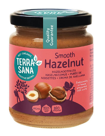 KREM Z ORZECHÓW LASKOWYCH PRAŻONYCH 100 % BIO 250 g - TERRASANA