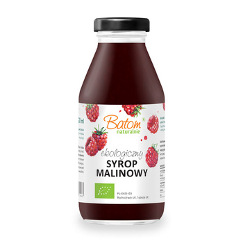 SYROP MALINOWY BIO 330 ml - BATOM
