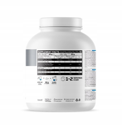 Protein concentrate - WPC OstroVit powder 2000 g, cookie flavor