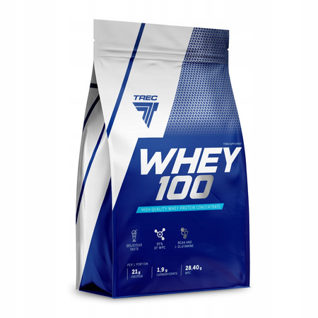 Odżywka białkowa - WPC Trec Nutrition proszek 900 g smak czekoladowy