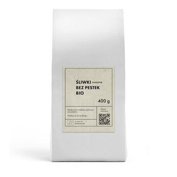 ŚLIWKI SUSZONE BIO 400 g - THE PLANET (PRODUKT SEZONOWY)