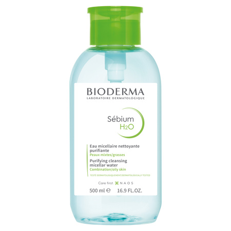 Bioderma Sebium H2O Micellar Liquid for Oily and Combination Skin 500ml
