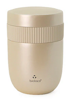 LUNCHPOT TERMICZNY DWUCZĘŚCIOWY PERŁOWY 420 ml + 200 ml - CHIC-MIC