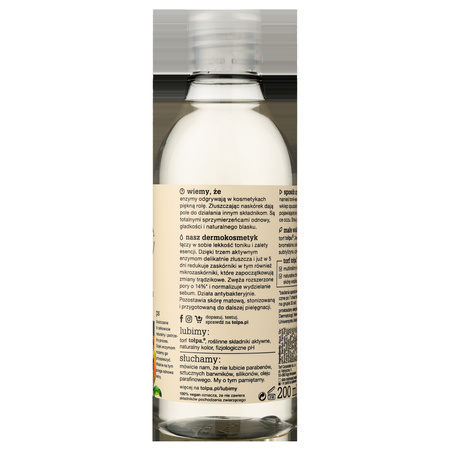 Tołpa dermo face sebio Mikrozłuszczający tonik-esencja 3 enzymy 200 ml