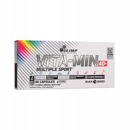 Olimp Vita-Min Multiple Sport 40+ multivitamins 60 caps.