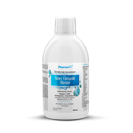 SUPLEMENT DIETY NA STAWY, CHRZĄSTKI I MIĘŚNIE W PŁYNIE 500 ml PHARMOVIT