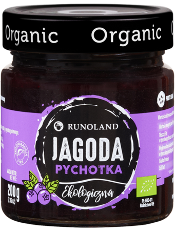 PYCHOTKA JAGODA  BIO 200 g - RUNOLAND