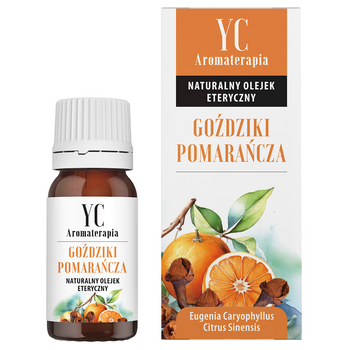 OLEJEK ETERYCZNY GOŹDZIKI Z POMARAŃCZĄ 10 ml - YOUR CANDLE
