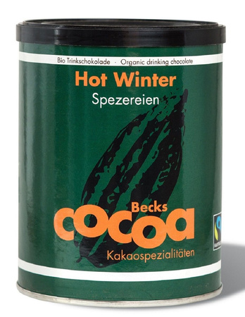 CZEKOLADA DO PICIA HOT WINTER FAIR TRADE BEZGLUTENOWA BIO250g - BECKS COCOA
