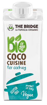 KREM KOKOSOWY DO GOTOWANIA BEZ DODATKU CUKRÓW BEZGLUTEN 200 ml THE BRIDGE