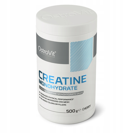 OstroVit Creatine Monohydrate 500 g - creatine cherry flavour