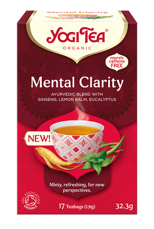 HERBATKA AJURWEDYJSKA JASNOŚĆ UMYSŁU  BIO (17 x 1,9 g) 32,3 g - YOGI TEA