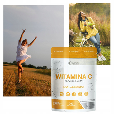 Dietary supplement Wish Pharmaceuticals l-ascorbic acid 1 kg powder