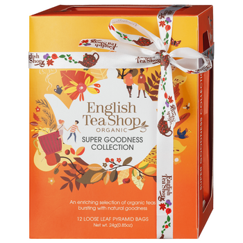 KOLEKCJA HERBATEK OWOCOWO ZIOŁOWYCH BIO(6 SMAKÓW)(12x2g)24g ENGLISH TEA