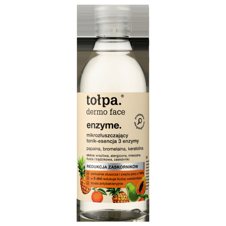 Tołpa dermo face sebio Mikrozłuszczający tonik-esencja 3 enzymy 200 ml