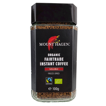KAWA ROZPUSZCZALNA ARABICA/ROBUSTA FAIR TRADE BIO 100 g - MOUNT HAGEN