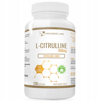 L-CITRULLINE 500mg MUSCLES MEGA DOSE 99.5% 120 caps