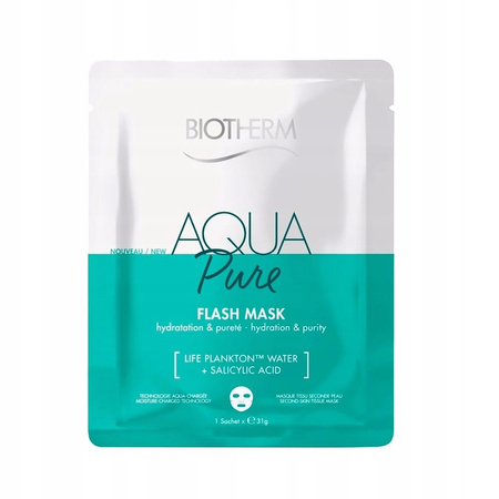 Biotherm Aqua Pure Flash Mask 31g face sheet mask