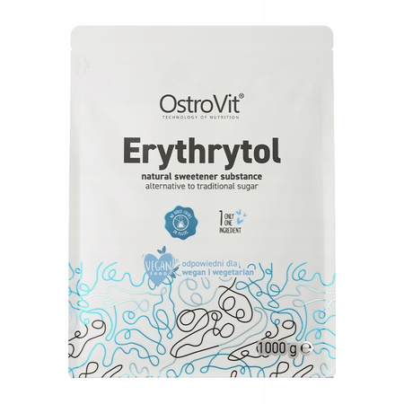 OstroVit Erythritol 1 kg ERYTHROL NATURAL SWEETENER