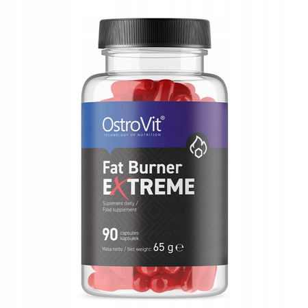 OstroVit Fat Burner Extreme multi-tasking capsules, tasteless, 90 pcs.