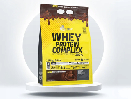 Olimp Whey Protein Complex - Double chocolate flavour 2270g