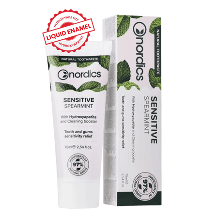 PASTA DO ZĘBÓW REMINERALIZUJĄCA SENSITIVE  75 ml - NORDICS