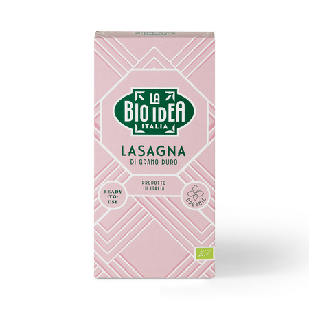 MAKARON (SEMOLINOWY) LASAGNE BIO 250 g - LA BIO IDEA