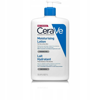 CeraVe 1000 ml moisturizing lotion for face and body