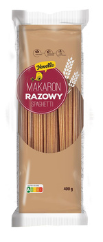 MAKARON (SEMOLINOWY RAZOWY) SPAGHETTI 400 g - NOVELLE