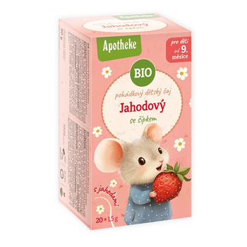HERBATKA DLA DZIECI DZIKA RÓŻA Z TRUSKAWKĄ OD 9 MIES BIO(20x1,5g)30g