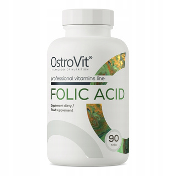Diet Supplement OstroVit Folic Acid pills 90 pcs
