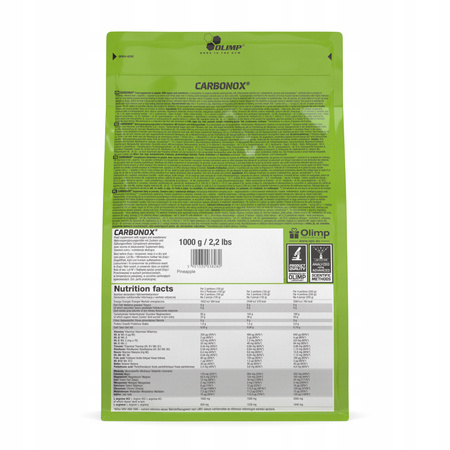 OLIMP CARBO NOX 1000G WATERMELON CARBOHYDRATES CARBO ARGININE