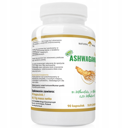 Ashwagandha 777mg OVERCOME STRESS AND FATIGUE BETTER CONCENTRATION 90 caps