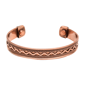 BRANSOLETKA MIEDZIANA 0206 - SATTVA (WELLNESS)