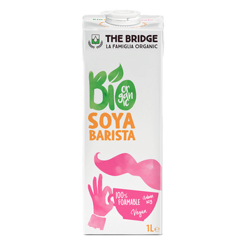NAPÓJ SOJOWY BARISTA BEZGLUTENOWY BIO 1 L - THE BRIDGE