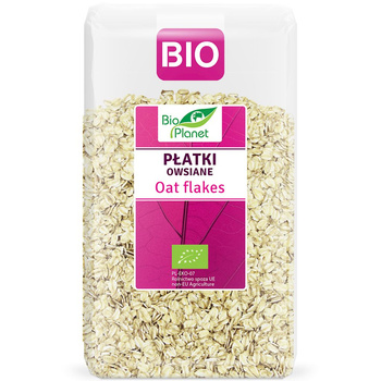 PŁATKI OWSIANE BIO 600 g - BIO PLANET
