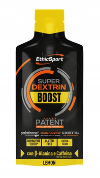 SUPER DEXTRIN BOOST LIQUID ENERGY GEL WITH CAFFEINE BETA-ALANINE LEMON