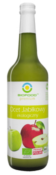 OCET JABŁKOWY 5 % NIEFILTROWANY BIO 700 ml - BIOFOOD