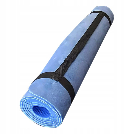 Exercise mat Ostrovit 183 cm x 61 cm blue