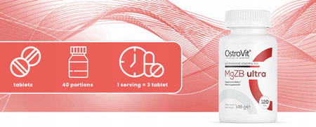 Ostrovit MgZB Ultra supplement 148 g 120 tablets