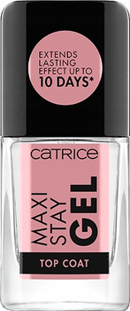 CATRICE Maxi Stay Gel Top Coat lakier top coat do paznokci Różowy