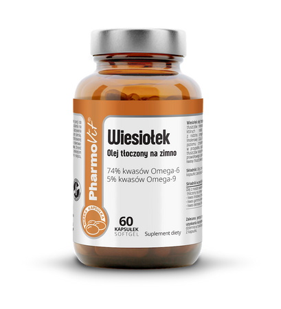 WIESIOŁEK (500 mg) BEZGLUTENOWY 60 KAPSUŁEK - PHARMOVIT (CLEAN LABEL)
