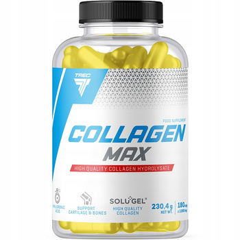 TREC Collagen Max 180caps STAWY SKÓRA KOŚCI