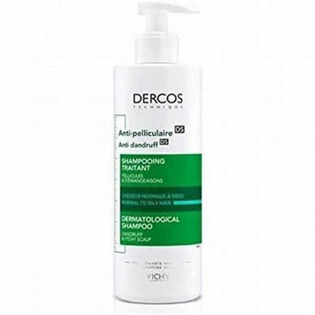 Vichy Dercos Anti-Dandruff Shampoo Normal/Grease Hair 390ml