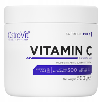 Vitamins powder OstroVit Super Pure Vitamin C vitamin C 500 g