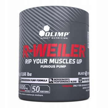OLIMP R-WEILER 300g PRE-WORKOUT Red Punch