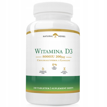 Vitamin D3 8000 IU 240 tablets IMMUNITY HEALTHY TEETH BONE MUSCLES VITA D