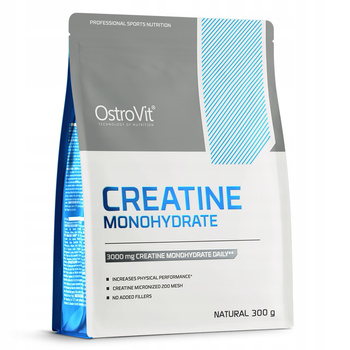 Creatine Monohydrate Ostrovit Natural Supports Muscle Mass Growth 300g